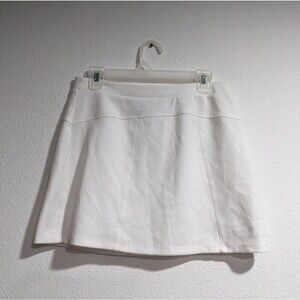 Hunter For Target White Scuba Mini Skirt, Women's Medium